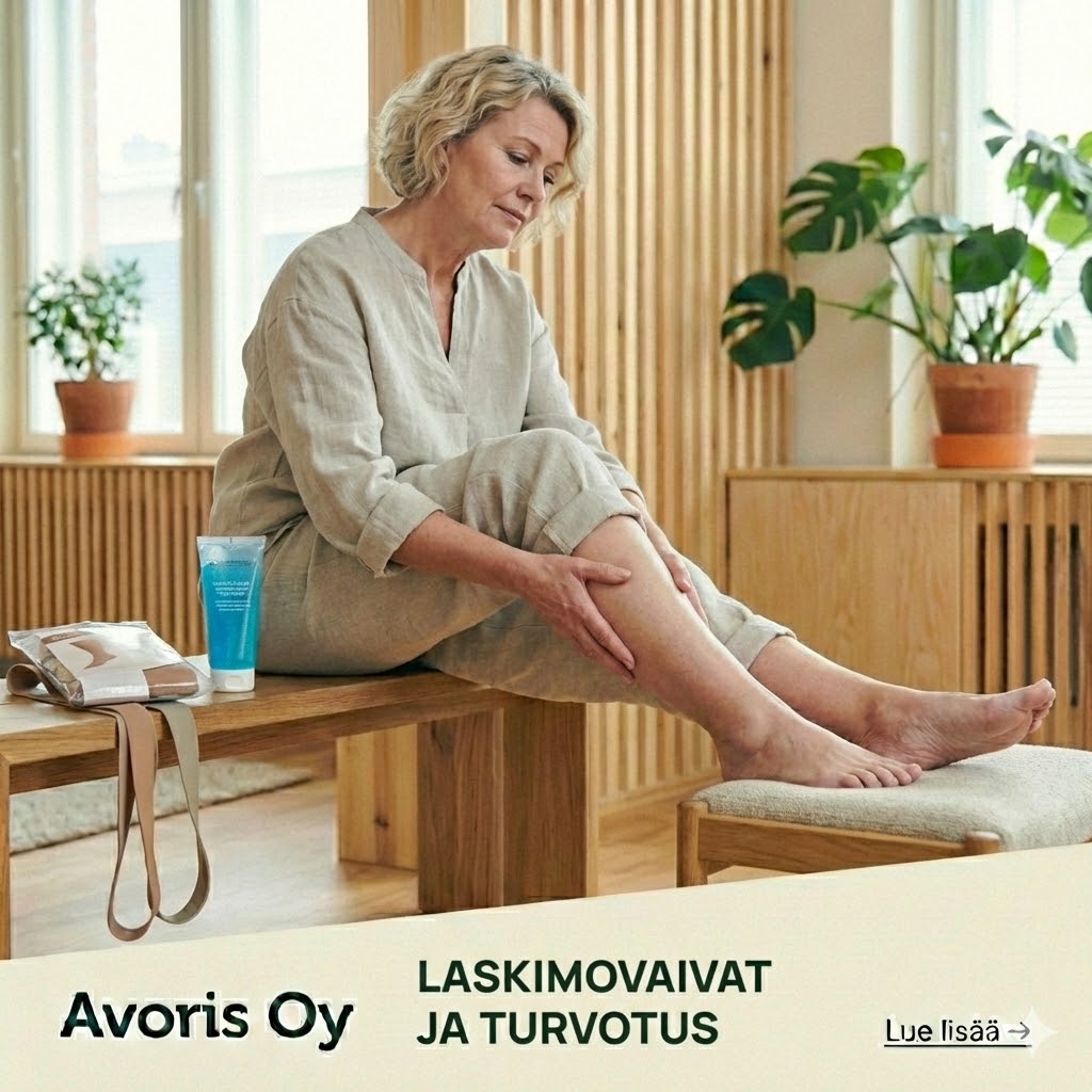 Turvonneet jalat ja tukisukat