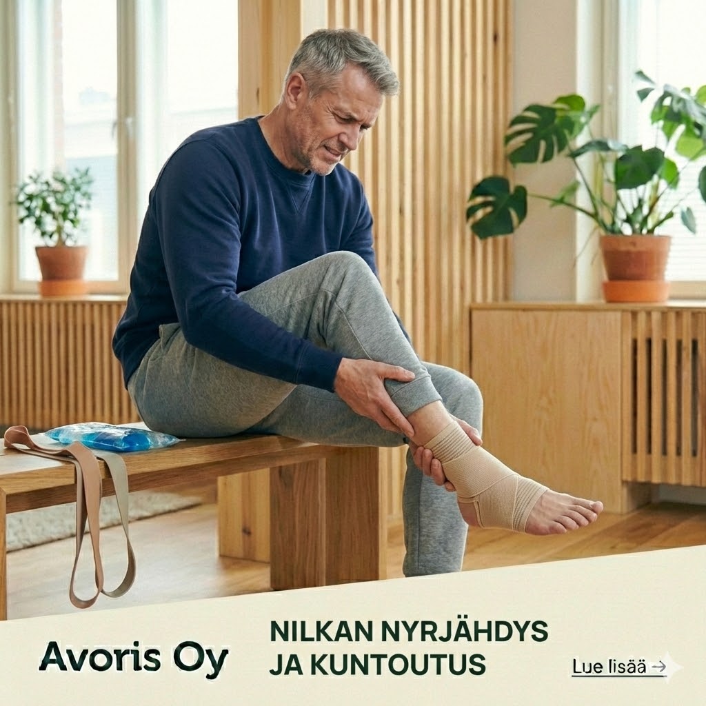 Nilkan nyrjähdys