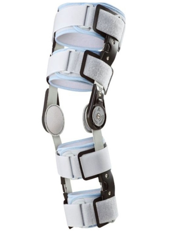 Qmed kulmasäädettävä immobilisointituki, yksi koko - Sivukiskolliset polvituet - QKM06090 - 1