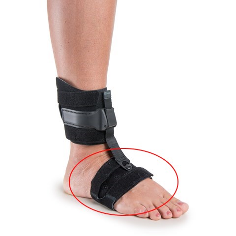 Össur Rebound Foot-Up Foot-Wrap - jalkaterämansetti lisäosa - Peroneustuet eli riippunilkkatuet - RFU50101 - 1