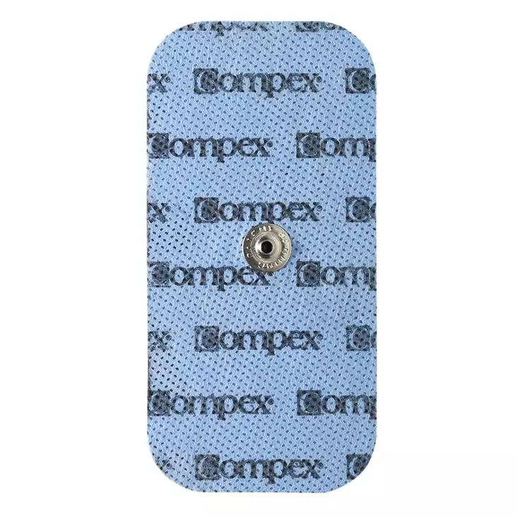 Compex Performance 5x10cm Easysnap elektrodes, 1 snap (2pcs) - Muscle stimulators and TENS devices - 42222 - 1