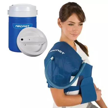 Aircast Cryo/Cuff kylmäkompressiolaite paineilmapumpulla + olkapäämansetti - Kylmähoitotuotteet - 52A12A - 1