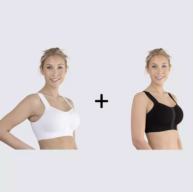Nordicare 31144 Mirabelle product package, black + white - Compression bra - 31144PAK - 1