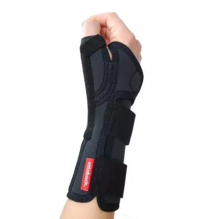 Ottobock 4146 Manu 3D Pollex, black - Wrist and thumb braces - 4146L-L-7P - 1
