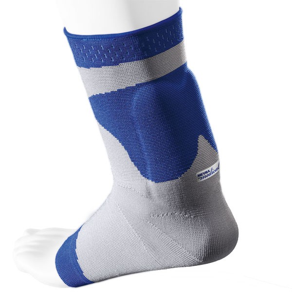 Meyra 2721 Achillo medical, left, silver-blue - Elastic ankle braces - 2721111P - 1
