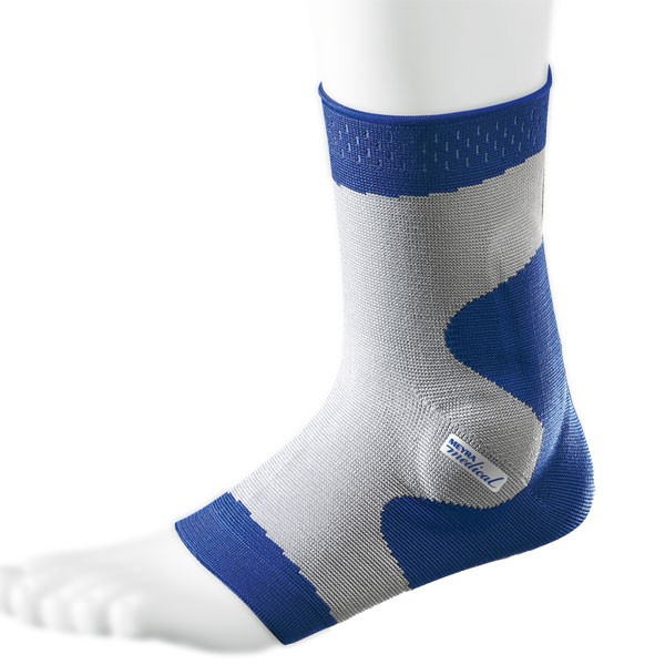 Meyra 2722 Malleo medical, left, silver-blue - Elastic ankle braces - 2722111P - 1