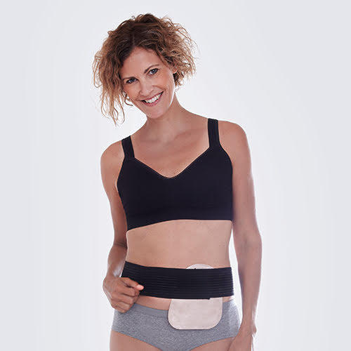 Nordicare 50213 StomiMini stoma binder, white - Stoma binders - 502138950P - 1