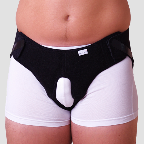 Nordicare 50215 Balder Dubbel, black - Inguinal hernia belts - 502150030P - 1