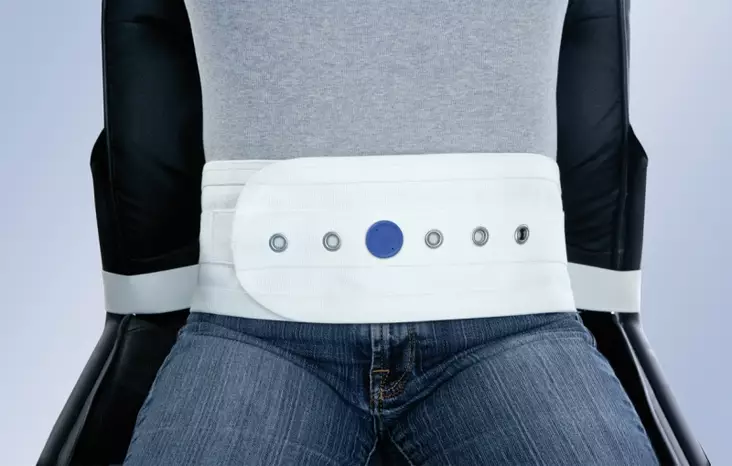 Orliman 1018 Abdominal magnet harness for chair - Restrain belts for chair - 10181P - 1