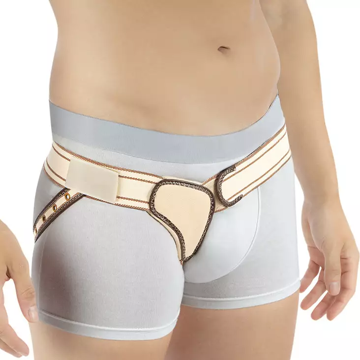 Orliman D-111 Reinforced truss w/velcro fastening - Inguinal hernia belts - D-11110P - 1