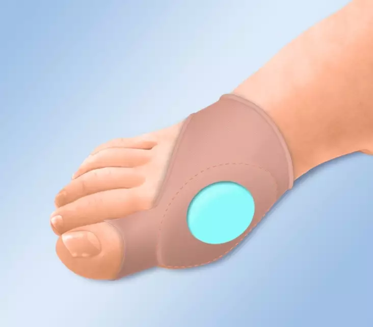 Orliman GL-121 vaivaisenluusuoja geelityynyllä - Vaivaisenluuntuet - GL-121LP - 1