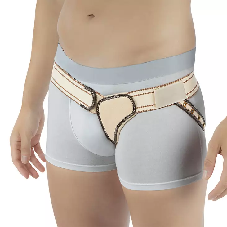 Orliman I-112 Reinforced truss w/velcro fastening - Inguinal hernia belts - I-11210P - 1