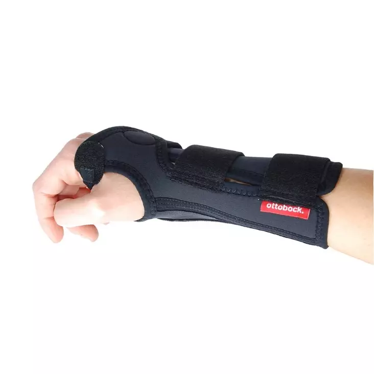 Ottobock 4143 Manu 3D Basic, black - Wrist braces with splint - 4143L-L-7P - 1