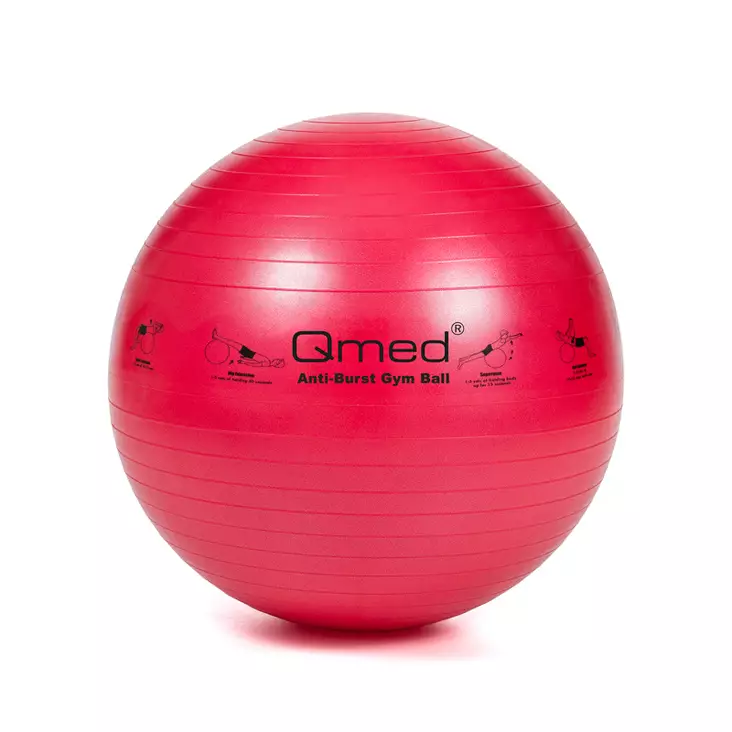 Qmed ABS GYM Ball, red, Diameter 55cm - Gym balls, rolls and muscle care - DRQM3A0NA002P - 1