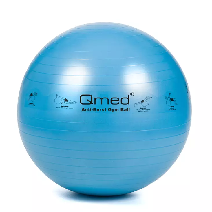 Qmed ABS GYM Ball jumppapallo, sininen, 75cm - Jumppapallot, rullat ja lihashuolto - DRQM3A0NA004P - 1