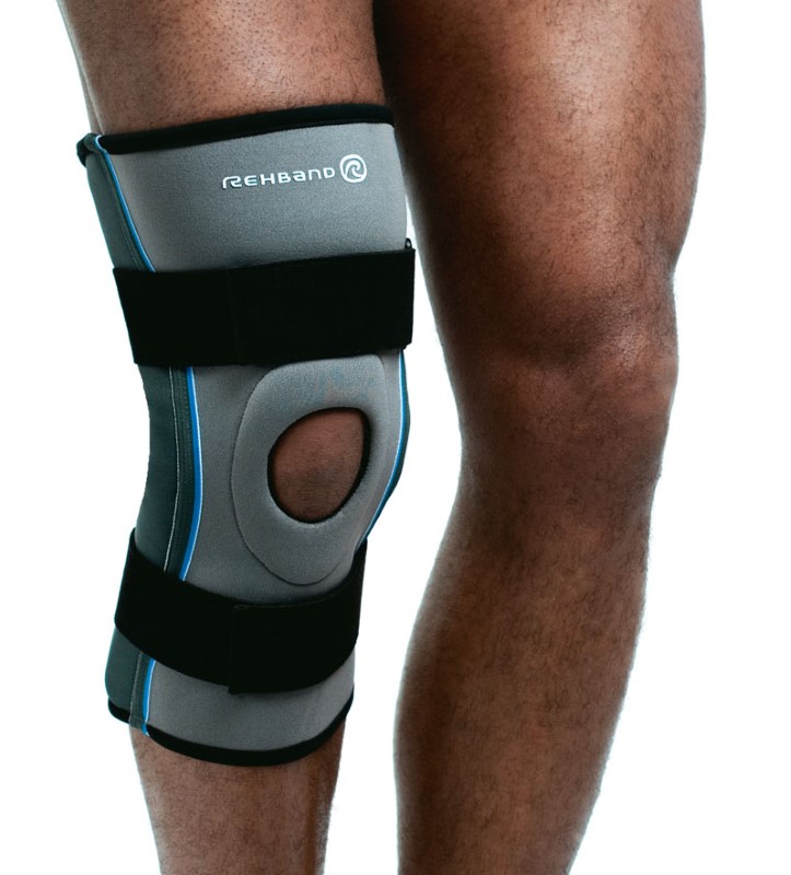 Rehband 125606/7781 Knee brace X-Stable with splints, Core Line - Side-stabilized knee supports - 125606-010133P - 1