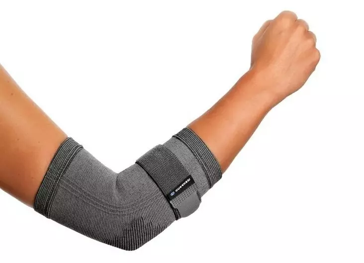 Rehband 6906 QD Knitted Elbow-Sleeve kyynärtuki - Elastiset kyynärtuet - 0690604222P - 1