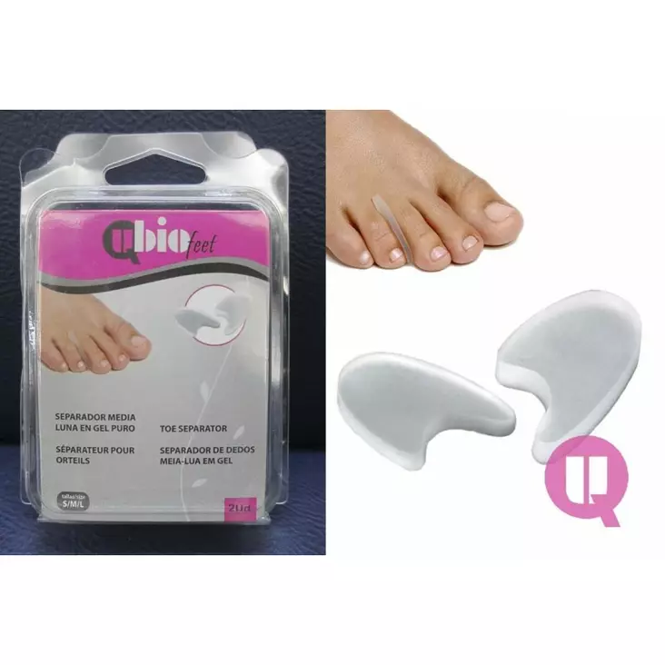 Ubio varpaanerottajat, geeliä, 1 pari - Suojaavat pehmikkeet - 805145P - 1