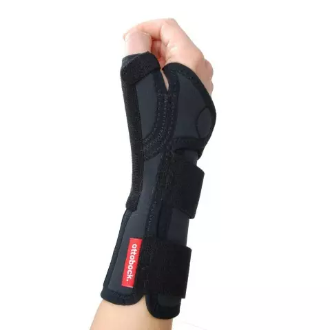 Ottobock 4146 Manu 3D Pollex, black - Wrist and thumb braces - 4146L-L-7P - 1